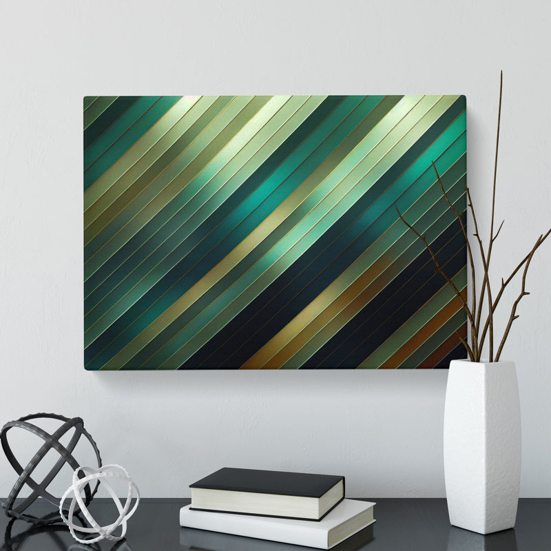Precious Abstract Art - Wrapped Canvas, 35cm H x 50cm W x 3cm D