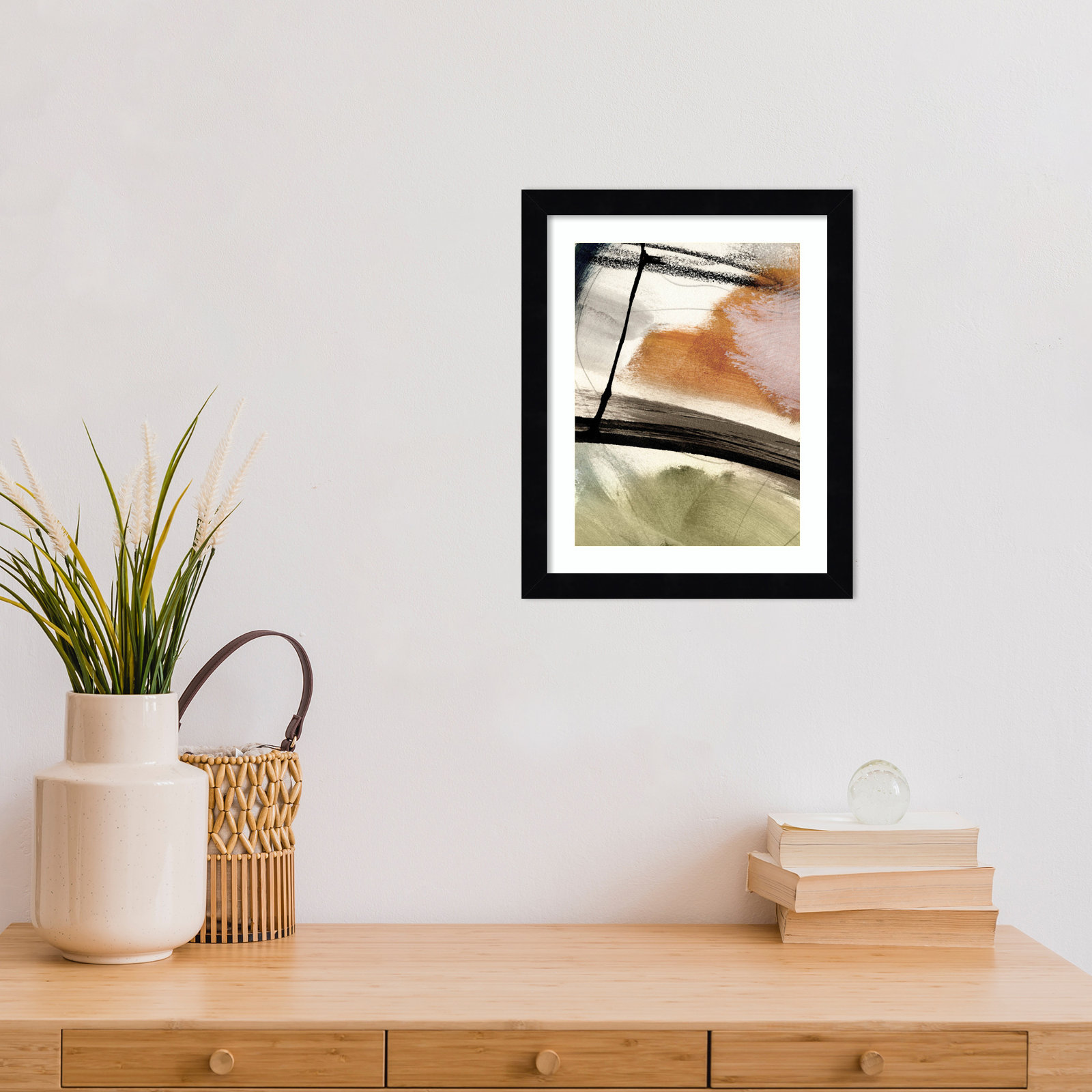 Cleve "Light No. 2" Print by Dan Hobday, Black, 13" H x 11" W