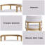 Ensemble de 2 chaises d'appoint Kasem Gorge Gabric & Oak