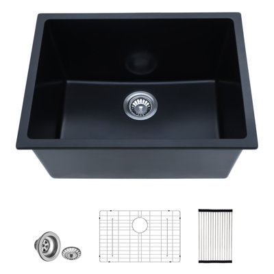 Évier de service 24 "x 18" x 12 "en quartz