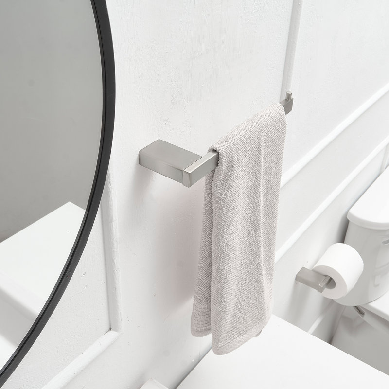 1 5 - Piece Bathroom Hardware Set, Brushed Nickel