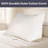 Wedge Pillow – Down Alternate Back Pillow with Removable Cover for Easy Cleaning – For Reading, Acid Reflux, and More