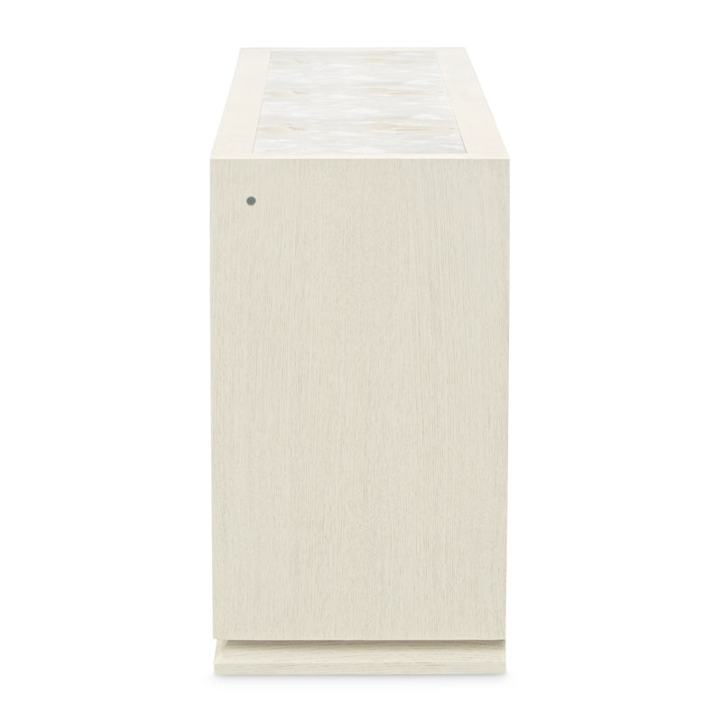 Portrait - Alabaster White 6 - Drawer Solid Wood Dresser