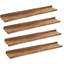 Akbez Wood Floating Shelf-589727001