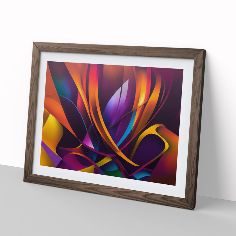 Graffiti Vol.5 - Print, 34cm H x 46cm W, Walnut