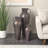 Jazzmun Metal Tall Floor Weathered Amphora Decorative Copper Vase with Hammered Details and Handles Set