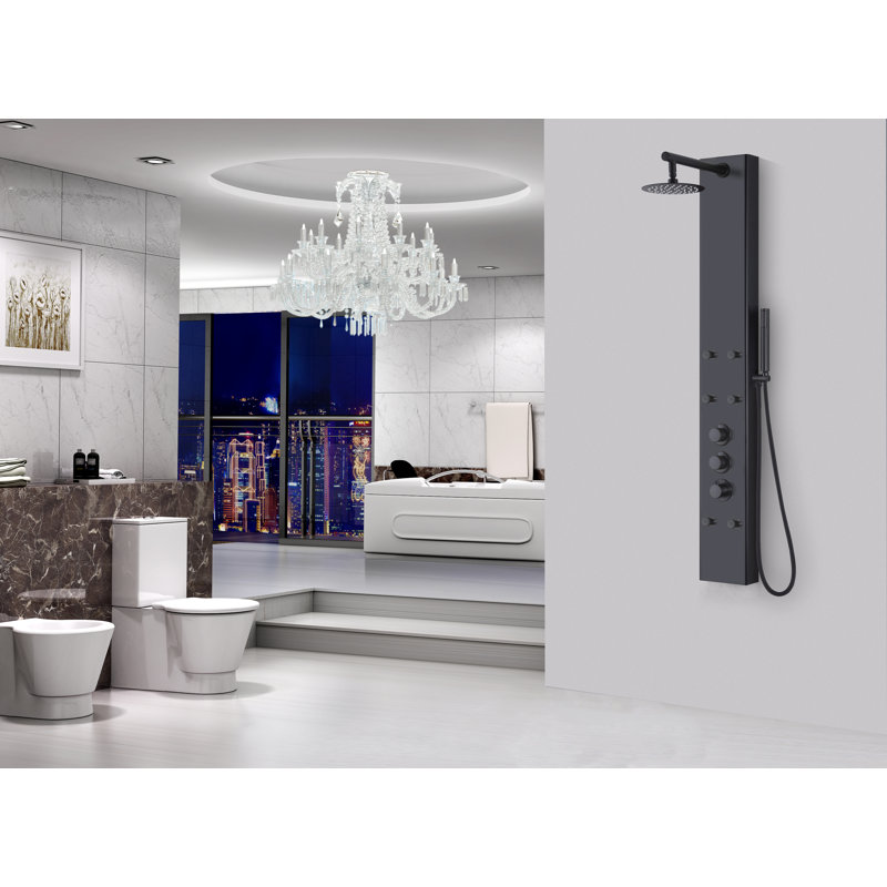 57.08'' Shower Panel with Fixed Shower Head