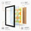 Citrus Grid Modern - Framed Print-526070361-526070367
