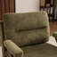 Chaise d'appoint rembourrée de style Mid-Century avec pieds en bois massif-1596808933