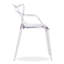 Fauteuil empilable en polycarbonate Modern