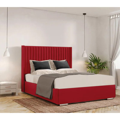 Chanteria Upholstered Velvet Bed Frame