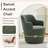 360 Modern Swivel Barrel Chair with Ottoman-1562079329