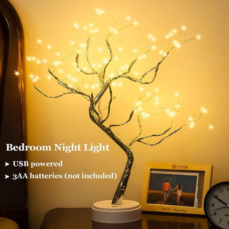 50cm H Lighted Artificial Christmas Tree