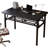 Small Folding Desk No Assembly, Folding Computer Desk Small Foldable Table For Home Office.-687359936-687359939