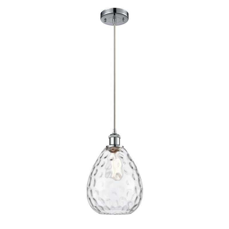 Jaron 1 - Light Single Pendant, Polished Chrome, No Bulb Included