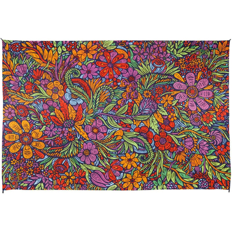 Tapisserie florale 3D en coton, H 45 po x l 30 po