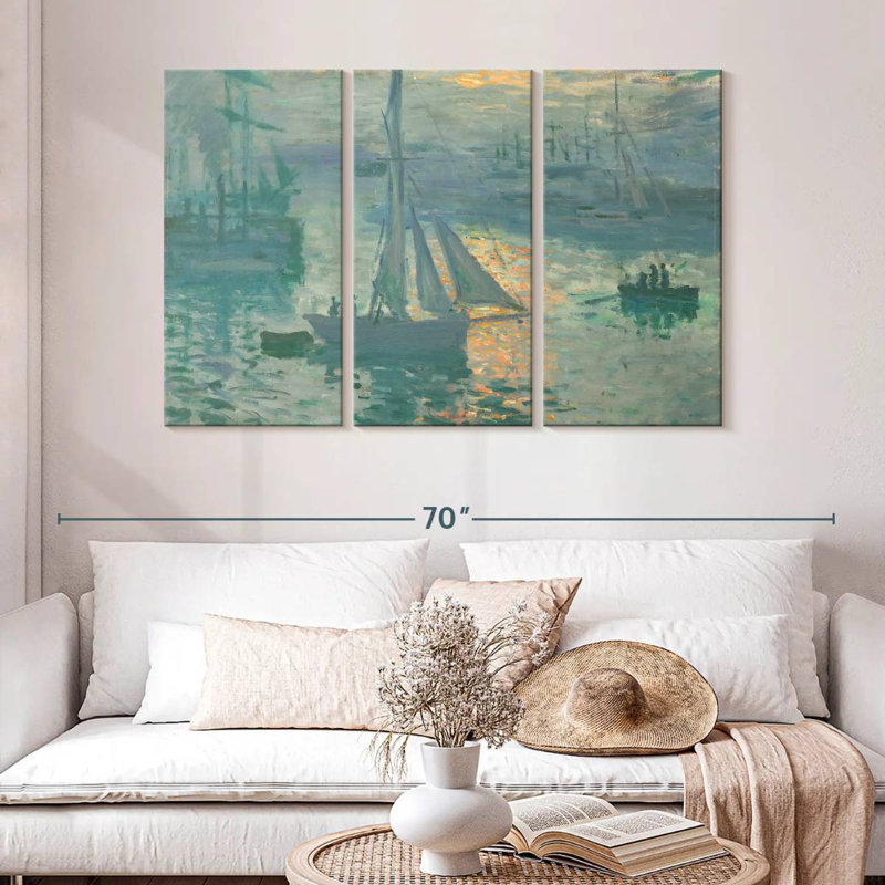 Mehar Sunrise Marine 1873, H 32 po x l 50 po