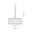 Gilchrist 5 - Light Crystal Chandelier