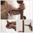 Walnut Solid Wood Freestanding 7 - Hook Coat Rack-364767171