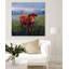 RED COW BELL RED COW BELL - Unframed Print on Canvas-1177840487-1177840480