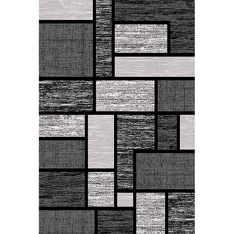 Mccampbell Abstract Indoor Rug, Rectangle 9'2" x 12'5"