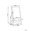 YAMBA Beliani Solid Wood Free Standing Easel