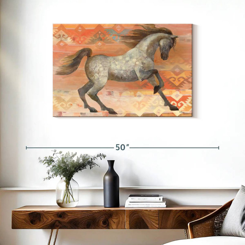 Brampt Grand Entrance Southwest Boho Blush, H 24 po x l 36 po
