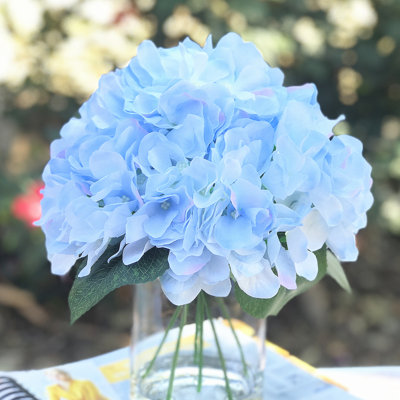 Arrangement de hortensia en vase