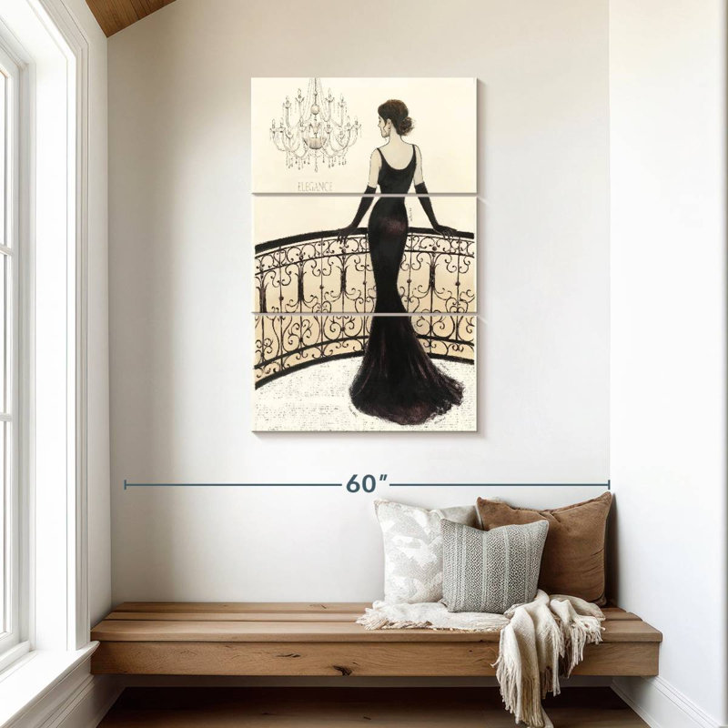 Shuttleworth La Belle Noir, 45" H x 28" W