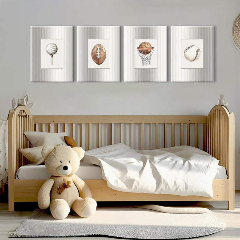 4 Piece Wrapped Canvas Print