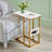 C End Table With USB And Built-In Outlets-533078744