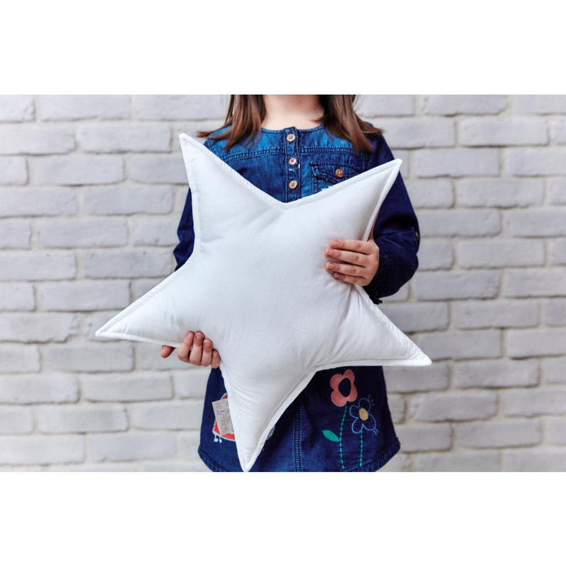 Novelty Cushion, White