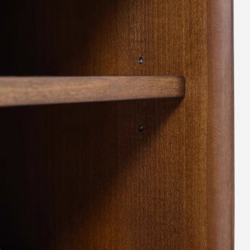 Bibliothèque de style moderne et minimaliste, Marron foncé
