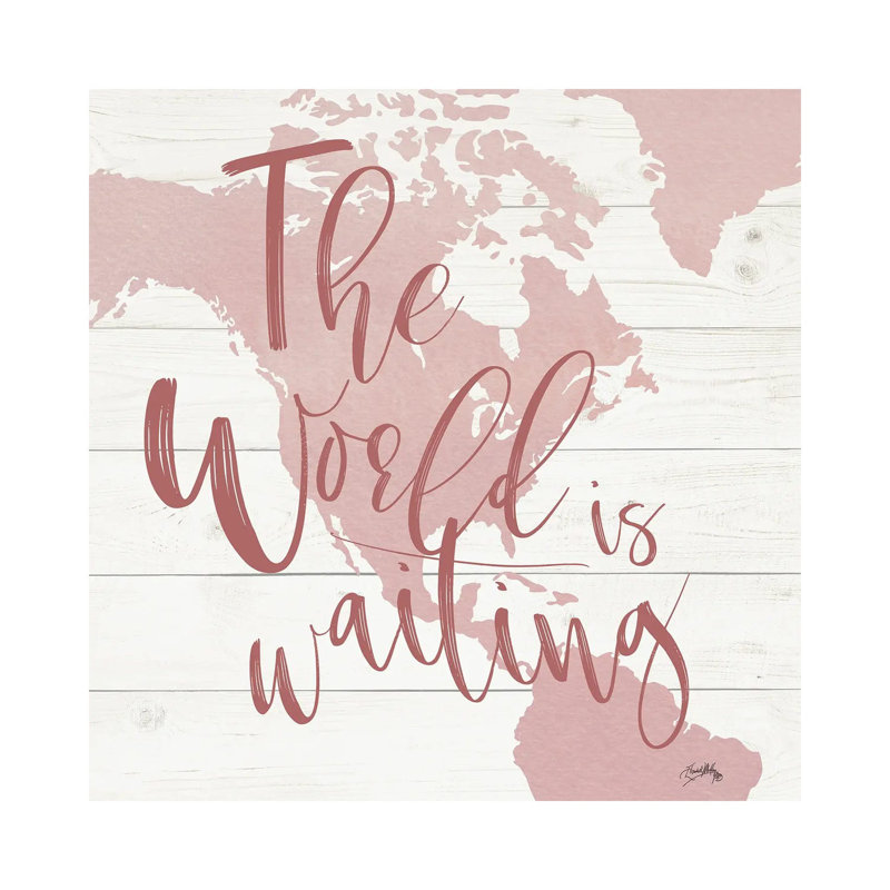 Adventure Map II by Elizabeth Medley - Wrapped Canvas Gallery-Wrapped Canvas Giclée, 66.04 cm H x 66.04 cm W x 1.91 cm D