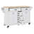 Makhel Wood Kitchen Island-1257955146