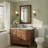 Amara Rustic Farmhouse Solid Wood Framed Tempered Glass Wall Mirror with 5-Year Warranty-906499385-906499336