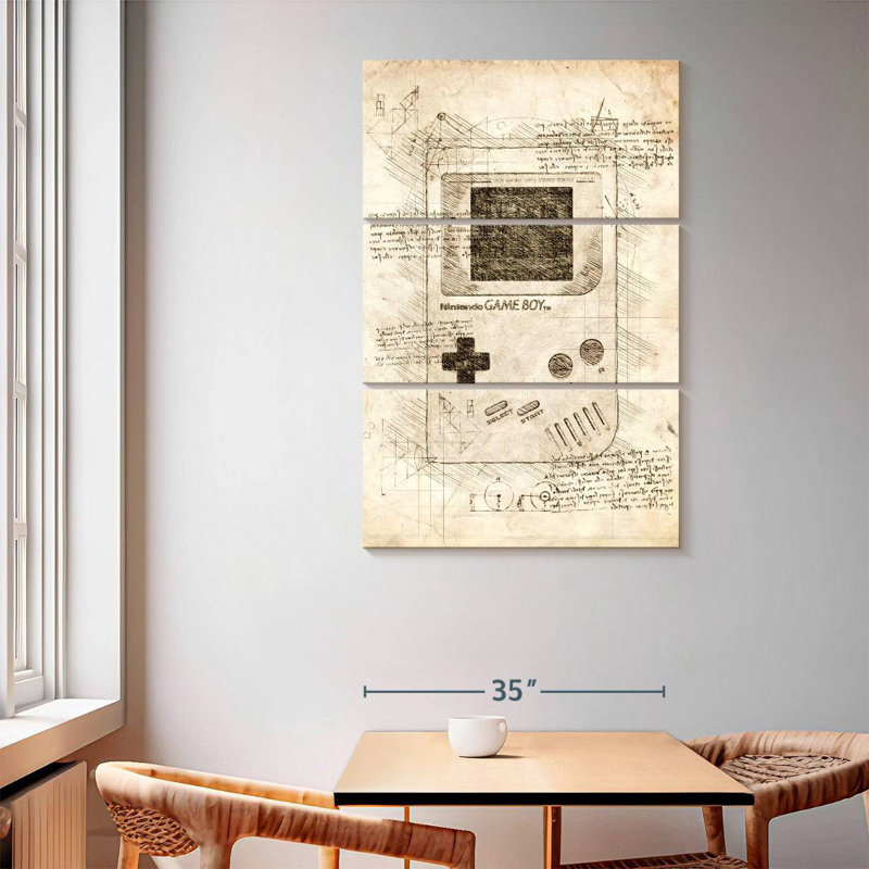 Laelle Gameboy, 65" H x 42" W