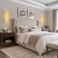 Resin and Iron Flush Mounted Sconce-1340826564