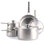 Batterie de cuisine antiadhésive en acier inoxydable 8 pièces Merten and Storck