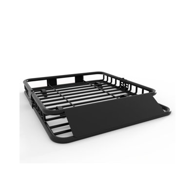 Panier de toit en acier, porte-bagage de toit pour VUS et camionnettes - 200 lb. Capacité