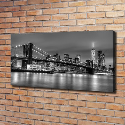 Brooklyn Bridge - Wrapped Canvas Print