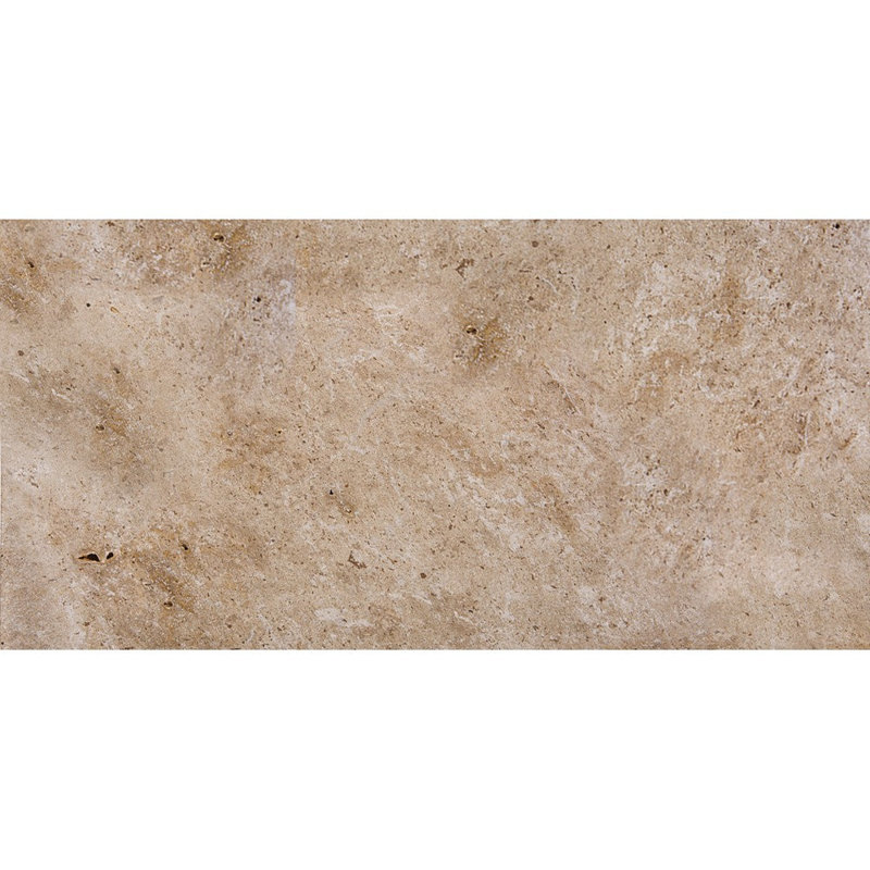 Dalle de travertin vieillie Walnut 12x24