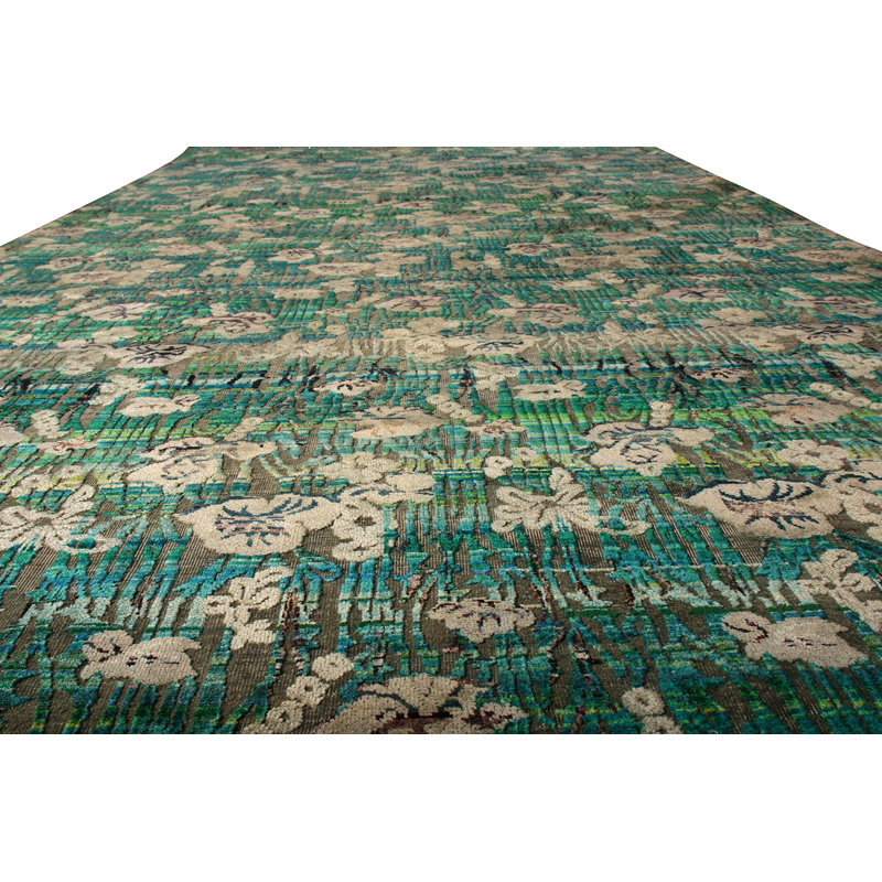 One-of-a-Kind 6' X 12' Hand Knotted Area Rug