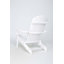 Ensemble de 2 chaises longues en bois de cèdre massif avec grain de bois-1693139736