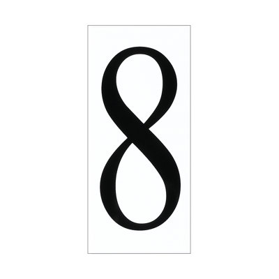 Carreau de numéro de lettre Brookwood