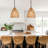 Jax 1-Light Rattan Pendant Light