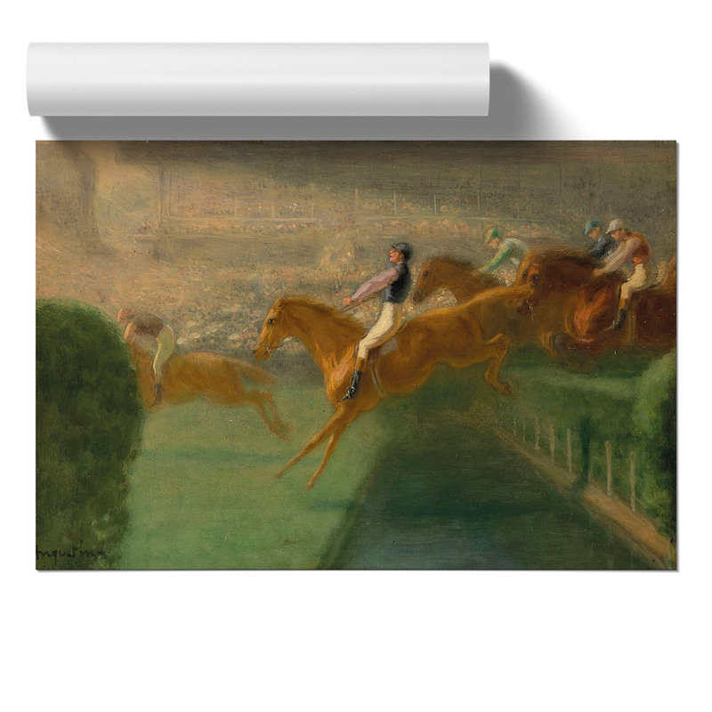 The Horse Race by Louis Anquetin - Frameless Print, 42cm H x 59cm W x 0.1cm D