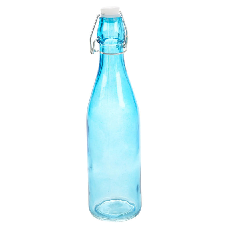1L Swing Top Lid Decanter, Blue