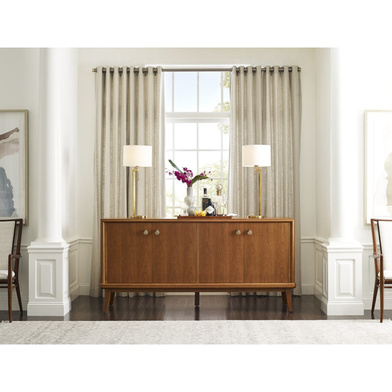 Martine 79.5'' W Solid Wood Sideboard