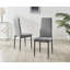 Lenworth Glass Rectangular Dining Table Set with 4 Quilted Velvet Dining Chairs-88111020-88111024